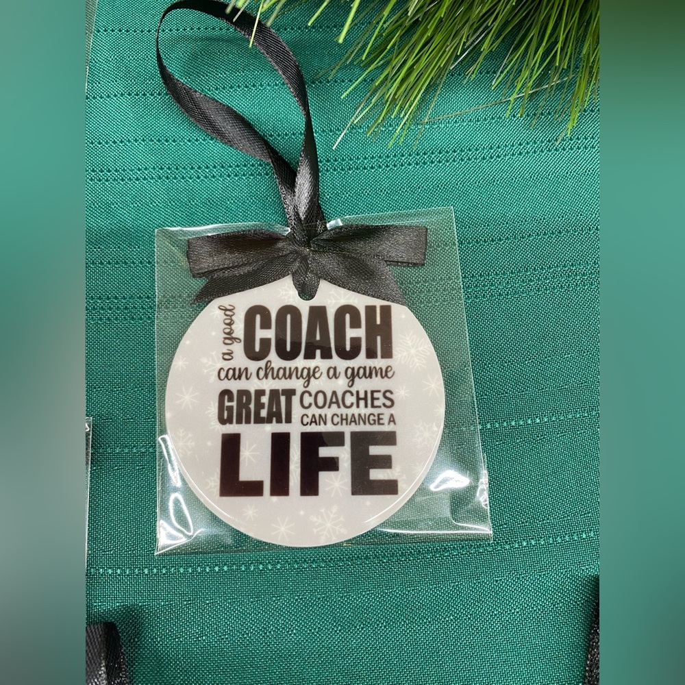 Handmade Ceramic Ornaments Sports Motif Personalizable - Picture 5 of 8
